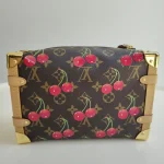 Louis Vuitton, LV x Takashi Murakami Side Trunk, MM, Brown, Like New - Image 16
