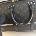 Louis Vuitton, Lv x Fragment Keepall Bandoulière , 45, Black, Very Very  Good - Image 2
