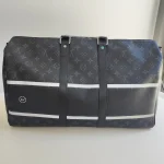 Louis Vuitton, Lv x Fragment Keepall Bandoulière , 45, Black, Very Very  Good - Image 4