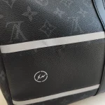 Louis Vuitton, Lv x Fragment Keepall Bandoulière , 45, Black, Very Very  Good - Image 8