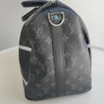 Louis Vuitton, Lv x Fragment Keepall Bandoulière , 45, Black, Very Very  Good - Image 9