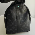 Louis Vuitton, Lv x Fragment Keepall Bandoulière , 45, Black, Very Very  Good - Image 10
