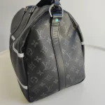Louis Vuitton, Lv x Fragment Keepall Bandoulière , 45, Black, Very Very  Good - Image 12