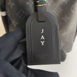Louis Vuitton, Lv x Fragment Keepall Bandoulière , 45, Black, Very Very  Good - Image 13