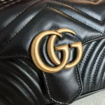 Gucci, GG Marmont , 22, Black, Very Very  Good - Image 7