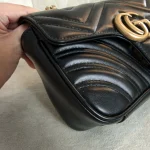 Gucci, GG Marmont , 22, Black, Very Very  Good - Image 9