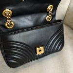 Gucci, GG Marmont , 22, Black, Very Very  Good - Image 15