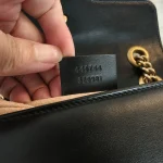 Gucci, GG Marmont , 22, Black, Very Very  Good - Image 21