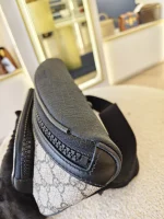 Gucci, Eden Belt Bag in GG Supreme Canvas, , Beige, Used - Image 10
