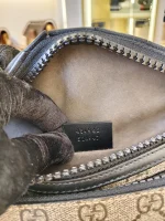 Gucci, Eden Belt Bag in GG Supreme Canvas, , Beige, Used - Image 26