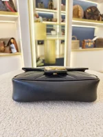 Gucci, GG Marmont Super Mini Bag, Supermini, Black, Very Very  Good - Image 6