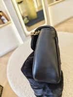 Gucci, GG Marmont Super Mini Bag, Supermini, Black, Very Very  Good - Image 16