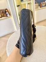 Gucci, GG Marmont Super Mini Bag, Supermini, Black, Very Very  Good - Image 17
