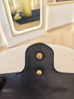 Gucci, GG Marmont Super Mini Bag, Supermini, Black, Very Very  Good - Image 21