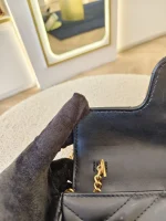 Gucci, GG Marmont Super Mini Bag, Supermini, Black, Very Very  Good - Image 23