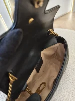 Gucci, GG Marmont Super Mini Bag, Supermini, Black, Very Very  Good - Image 24
