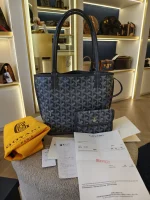 Goyard, Anjou Mini Bag, Mini, Grey, Like New - 图片 2