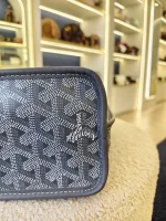 Goyard, Anjou Mini Bag, Mini, Grey, Like New - 图片 17