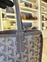 Goyard, Anjou Mini Bag, Mini, Grey, Like New - 图片 19