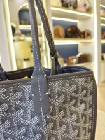 Goyard, Anjou Mini Bag, Mini, Grey, Like New - 图片 21