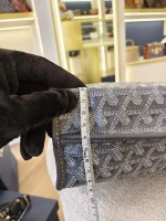 Goyard, Anjou Mini Bag, Mini, Grey, Like New - 图片 42