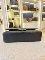 Chanel, Classic Flap Bag, 10", Black, Like New - Image 10