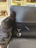 Chanel, Classic Flap Bag, 10", Black, Like New - Image 26