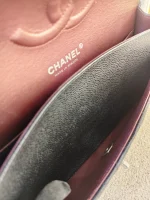 Chanel, Classic Flap Bag, 10", Black, Like New - Image 33