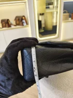 Chanel, Classic Flap Bag, 10", Black, Like New - Image 43