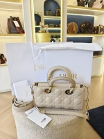 Dior, Lady D-Joy Bag, Small, Beige, Very Very  Good - Image 2