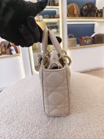 Dior, Lady D-Joy Bag, Small, Beige, Very Very  Good - Image 6
