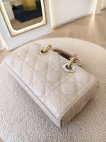 Dior, Lady D-Joy Bag, Small, Beige, Very Very  Good - Image 11