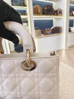 Dior, Lady D-Joy Bag, Small, Beige, Very Very  Good - Image 17
