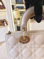 Dior, Lady D-Joy Bag, Small, Beige, Very Very  Good - Image 18