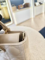 Dior, Lady D-Joy Bag, Small, Beige, Very Very  Good - Image 23