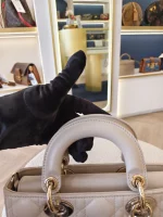 Dior, Lady D-Joy Bag, Small, Beige, Very Very  Good - Image 26