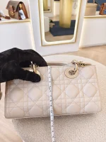 Dior, Lady D-Joy Bag, Small, Beige, Very Very  Good - Image 49
