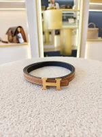 Hermes, H Belt, 75, Black, Used Once - Image 3