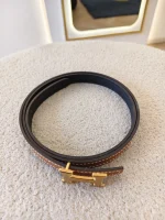 Hermes, H Belt, 75, Black, Used Once - Image 4