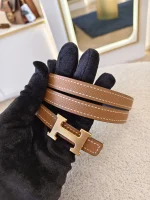 Hermes, H Belt, 75, Black, Used Once - Image 7