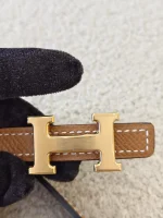 Hermes, H Belt, 75, Black, Used Once - Image 12