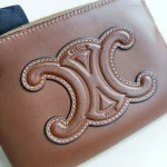 Celine, Coin & Card Pouch with Hook , , Brown, Very Very  Good - Image 24