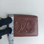 Celine, Coin & Card Pouch with Hook , , Brown, Very Very  Good - Image 30