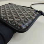 Goyard, Plumet Pocket Wallet, , Black, Very Like New - Image 11