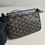 Goyard, Plumet Pocket Wallet, , Black, Very Like New - Image 18