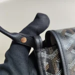Goyard, Plumet Pocket Wallet, , Black, Very Like New - Image 19