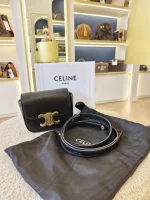 Celine, Mini Claude in Shiny Calfskin, , Black, Very Very  Good - Image 2