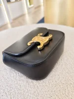Celine, Mini Claude in Shiny Calfskin, , Black, Very Very  Good - Image 10