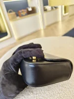 Celine, Mini Claude in Shiny Calfskin, , Black, Very Very  Good - Image 15