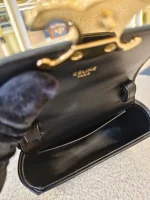 Celine, Mini Claude in Shiny Calfskin, , Black, Very Very  Good - Image 23